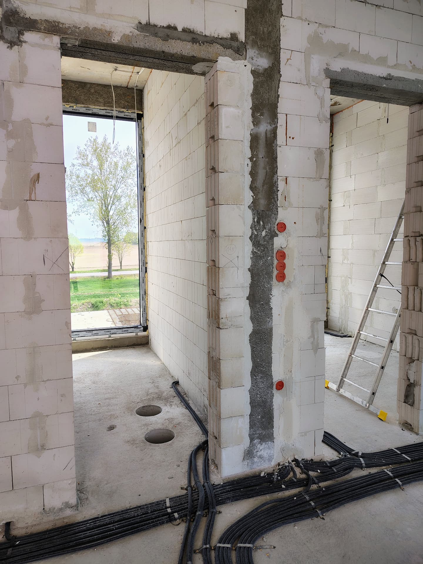 Oświetlenie zewnętrzne domków letniskowych nocą